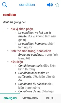 Phap Viet Tu Đien Français Vietnamien android App screenshot 0